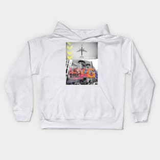 Hong Kong airport urban Kids Hoodie